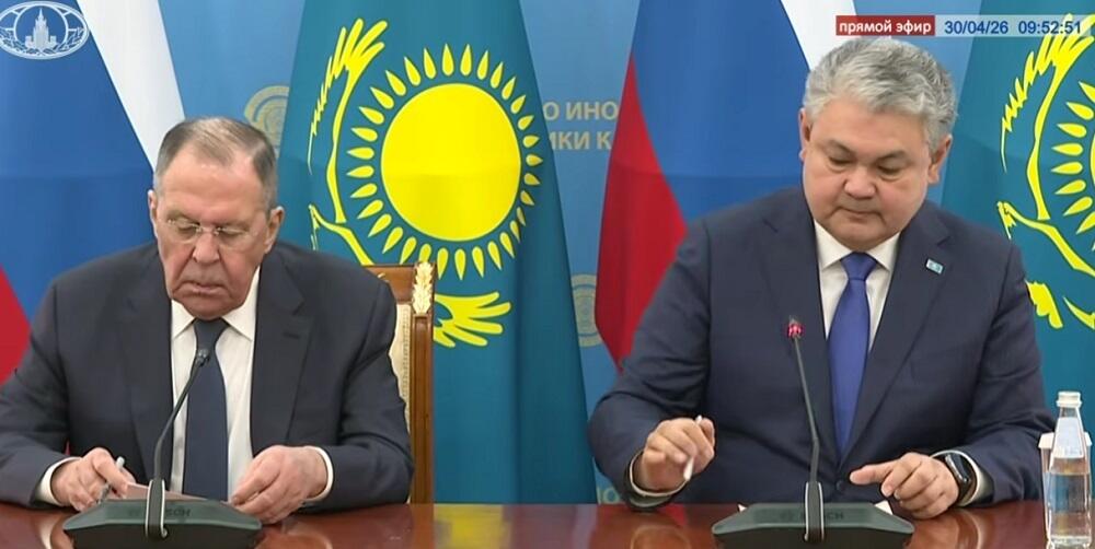 Министры иностранных дел Казахстана и России подписали план мероприятий на 2027-2028 годы