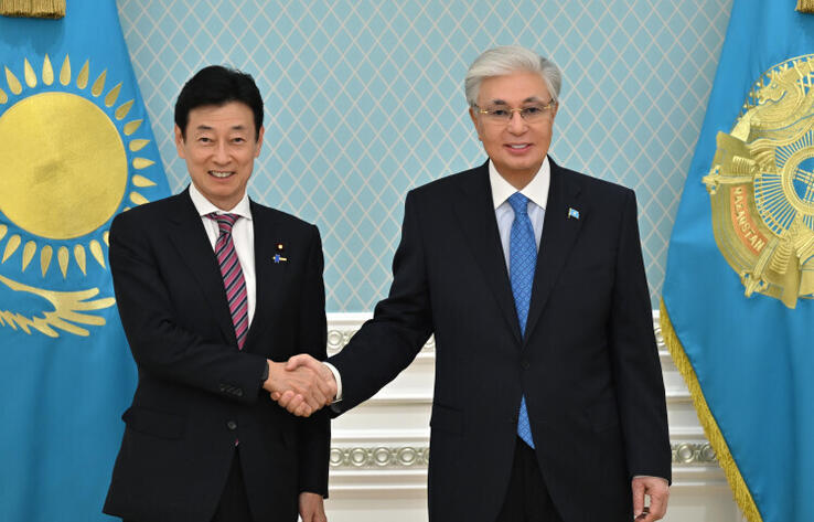 President received Yasutoshi Nishimura, Chairman of the Japan-Kazakhstan Parliamentary Friendship League