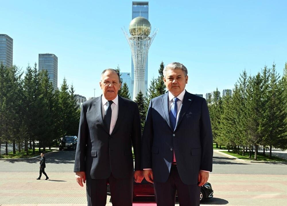 Russian FM Lavrov arrives in Astana