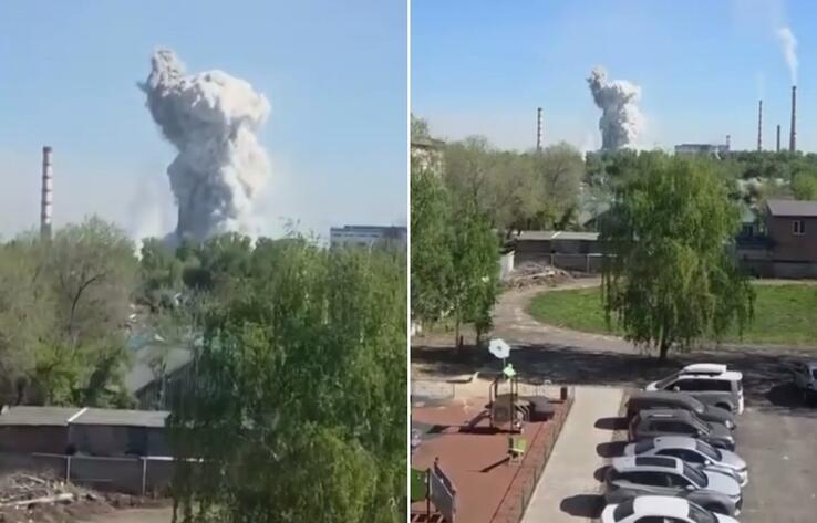 Взрыв произошел на заводе в Усть-Каменогорске