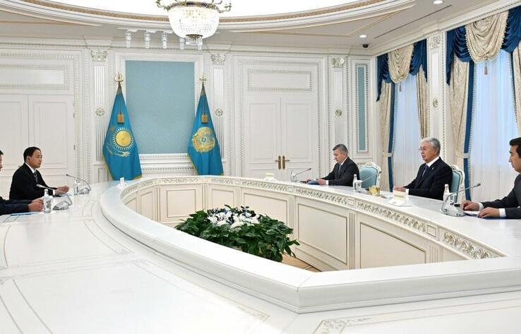 The President received Zhang Qihai, Chairman of Xinjiang Lihua Co., Ltd