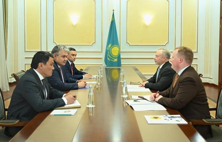 Kazakhstan’s Foreign Minister Received the Ambassador of Ukraine