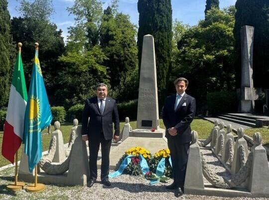Italy Pays Tribute to Kazakh Soldiers Who Fell Liberating the Country’s Northern Regions