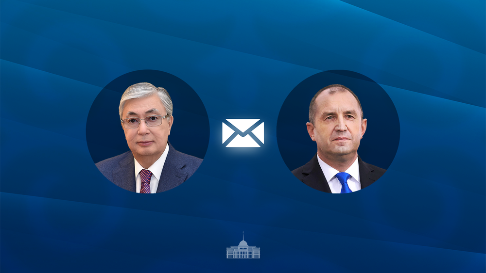 Kassym-Jomart Tokayev sent congratulatory letter to Rumen Radev