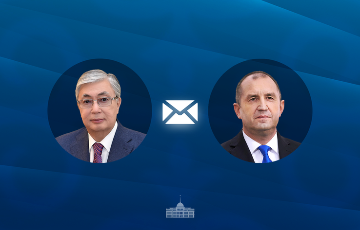Kassym-Jomart Tokayev sent congratulatory letter to Rumen Radev
