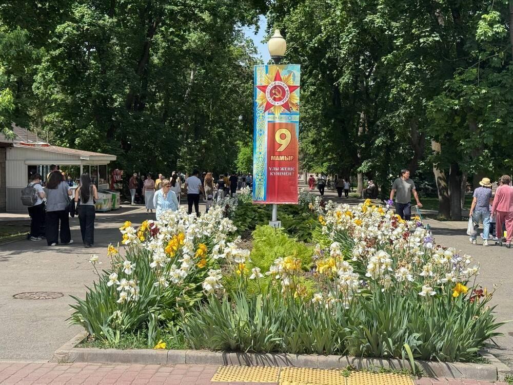 "Batyrlarğa tağzym - mäñgi zhadyymyzda" Campaign Held in Almaty. Images | Kazakhstan Today