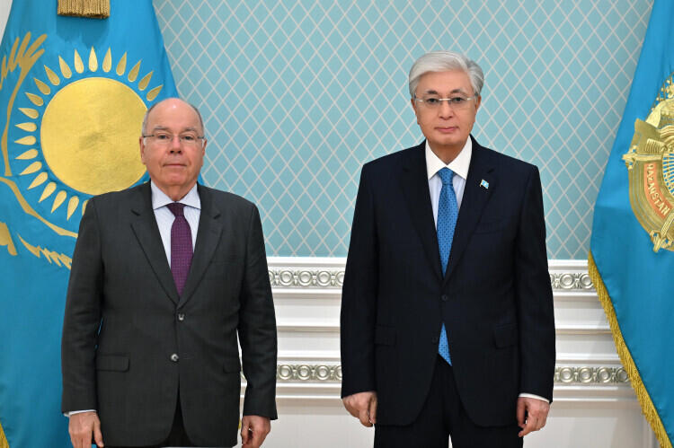 President of Kazakhstan receives Brazilian Foreign Minister Mauro Vieira