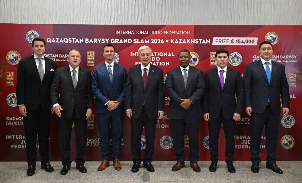 Мемлекет басшысы Qazaqstan Barysy Grand Slam халықаралық рейтингтік турниріне барды