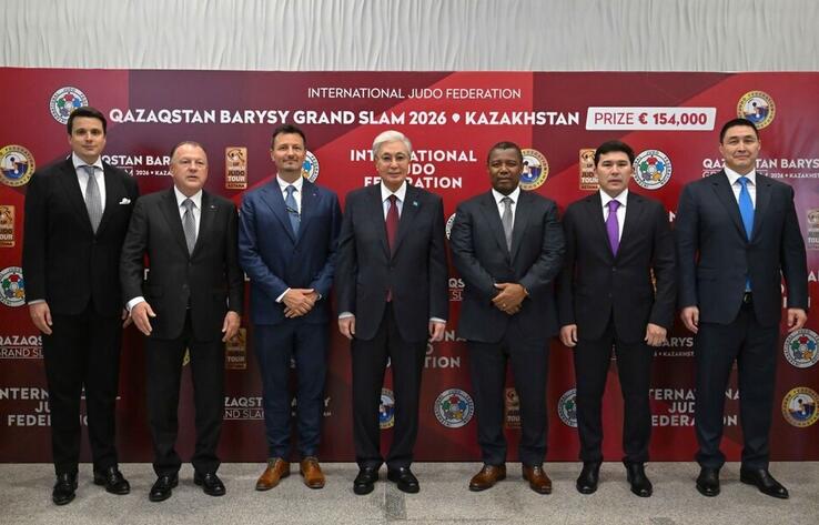 Мемлекет басшысы Qazaqstan Barysy Grand Slam халықаралық рейтингтік турниріне барды