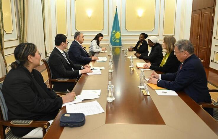 Minister of Foreign Affairs of Kazakhstan Receives the Executive Director of the United Nations Population Fund