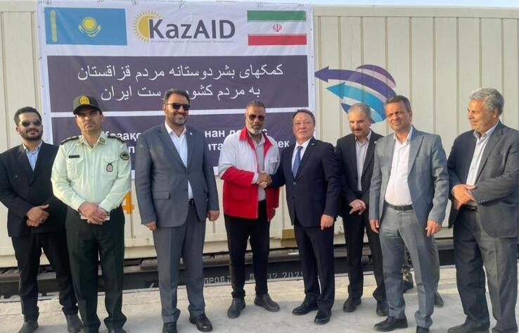 Kazakhstan Delivers Humanitarian Aid to Iran