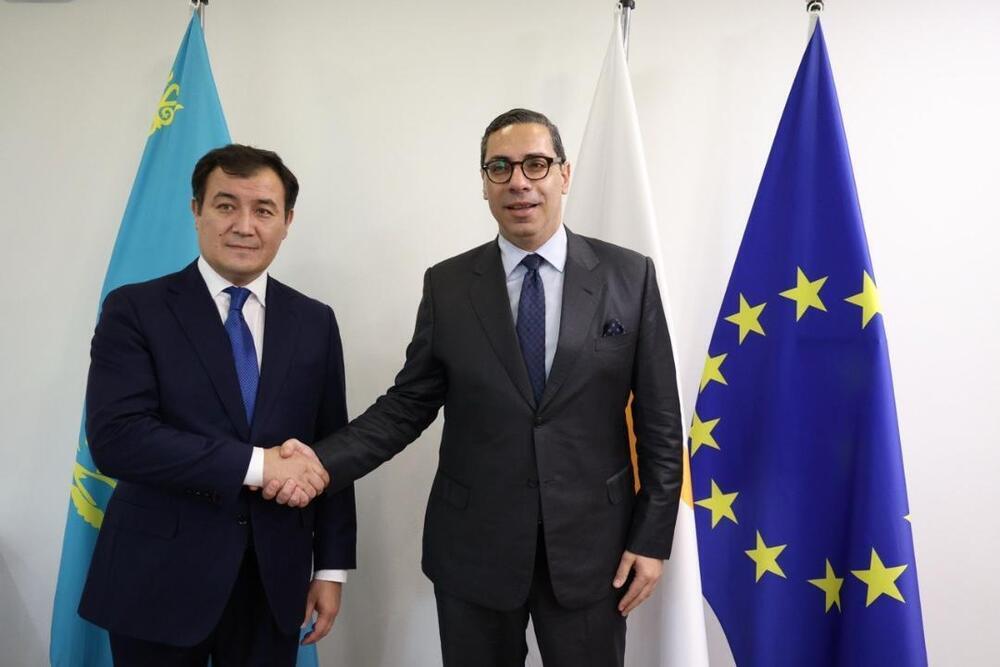 Deputy Foreign Minister of Kazakhstan Held Talks in Cyprus