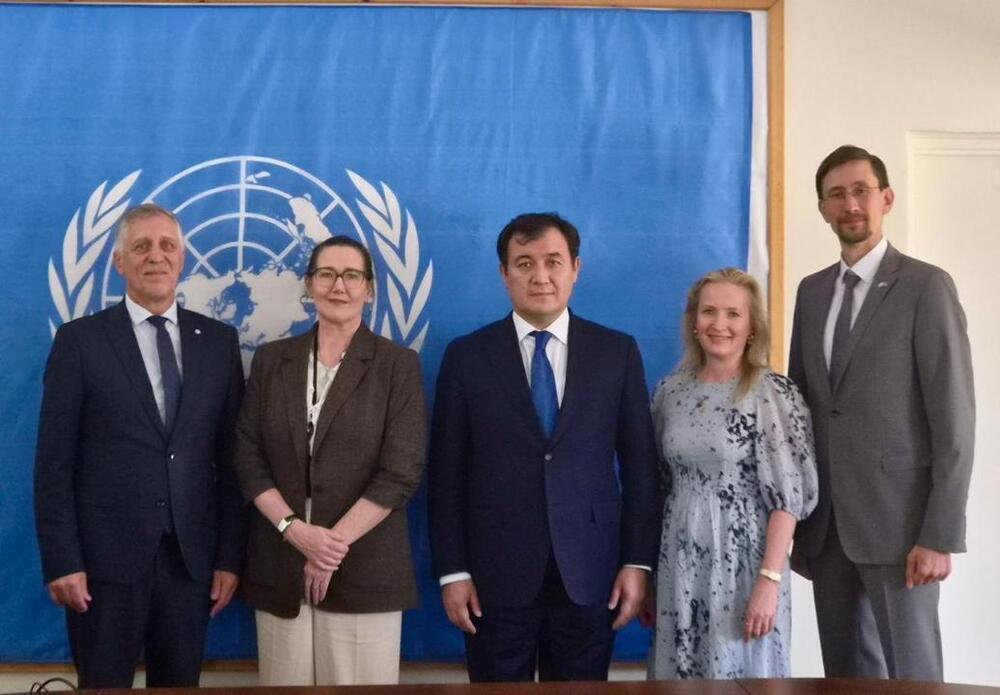 Deputy Foreign Minister of Kazakhstan Visits the UN Good Offices Mission in Cyprus