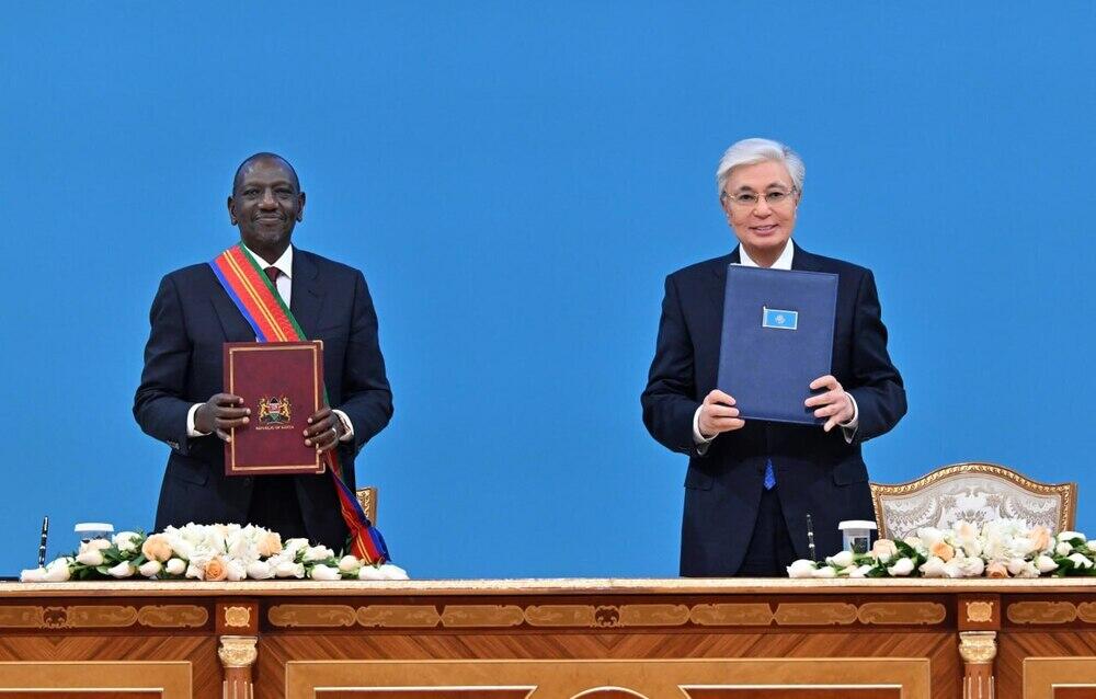 Kazakhstan and Kenya sign documents following high-level talks in Astana
