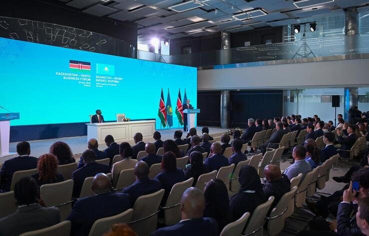 Kassym-Jomart Tokayev and William Ruto address Kazakhstan-Kenya Business Forum