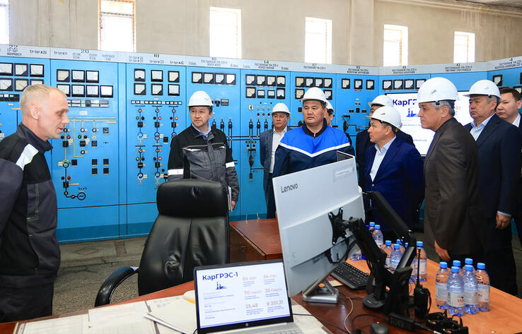 Жаңа қуат көздері, газбен қамту және жылу беру: Нұрлыбек Нәлібаев Қарағанды облысының негізгі жобаларымен танысты