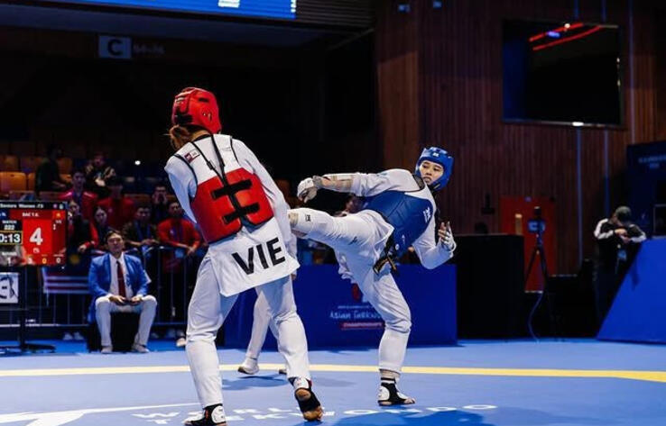 Nazym Makhmutova secures bronze at Asian Taekwondo Championships
