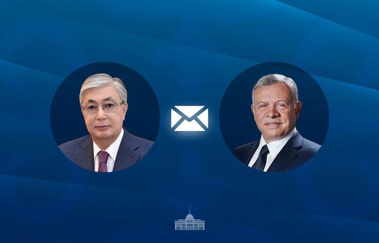 Kazakh President congratulates King of Jordan on 80th independence anniversary