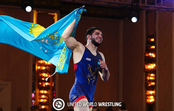 Kazakhstan hauls another gold at Asian U20 Wrestling Championships