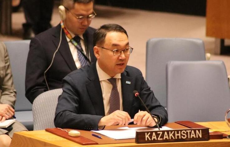 Kazakhstan Advocates for Strengthening the Role of the UN at Security Council Debate