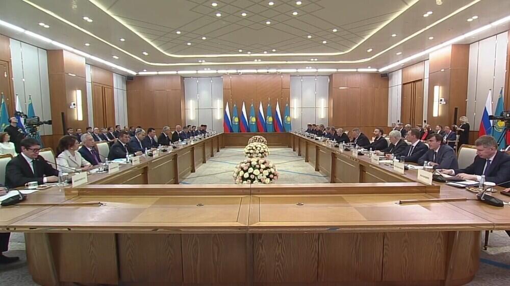 Президенты Казахстана и России провели переговоры