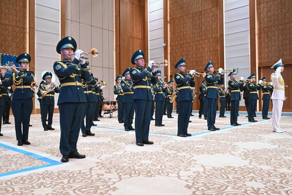 Ceremonial reception for Russian President Vladimir Putin was held in Astana. Images | Akorda