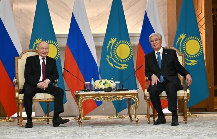 Президенты Казахстана и России провели переговоры