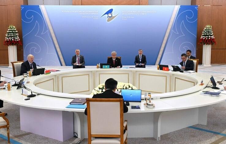 Мемлекет басшысы Жоғары Еуразиялық экономикалық кеңестің шағын құрамдағы отырысына қатысты