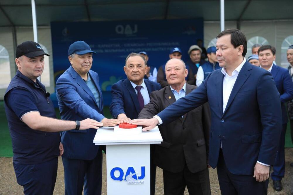 Ақтөбе облысында "Ақтөбе - Қарабұтақ - Ұлғайсын" автомобиль жолы учаскесін реконструкциялау жобасына ресми түрде бастау берілді