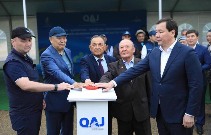 Ақтөбе облысында "Ақтөбе - Қарабұтақ - Ұлғайсын" автомобиль жолы учаскесін реконструкциялау жобасына ресми түрде бастау берілді