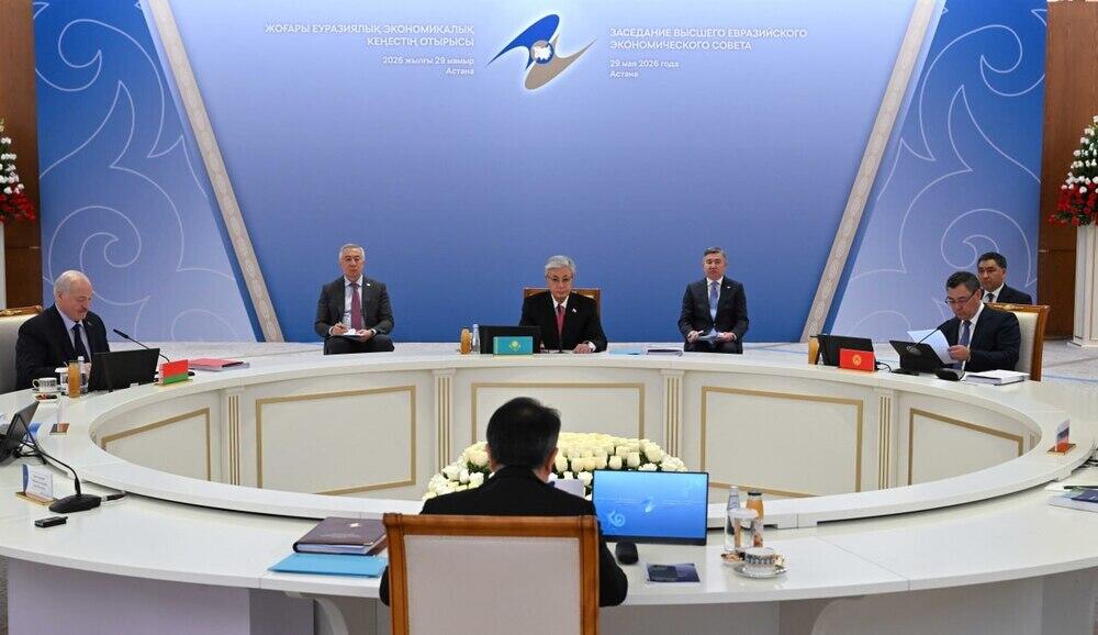 Tokayev congratulates SEEC meeting participants on Eurasian Economic Union Day