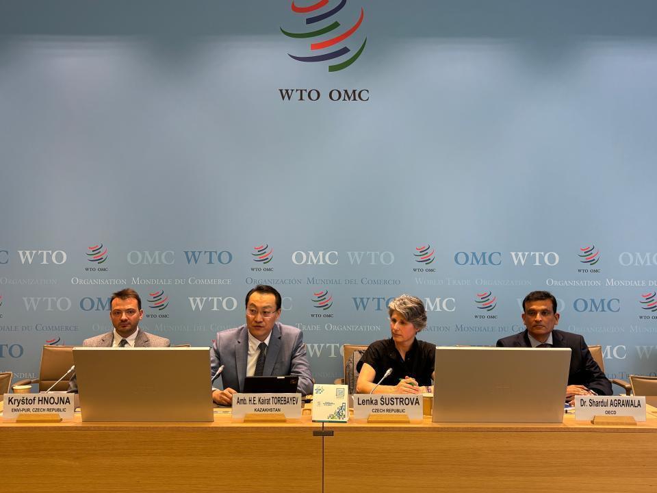 Kazakhstan and the Czech Republic jointly hold a WTO session on the role of water in international trade