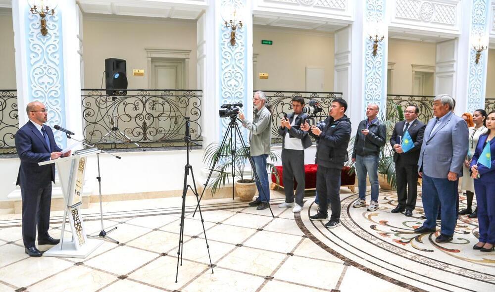 Мәскеуде Қазақстанның Мемлекеттік рәміздер күні атап өтілді