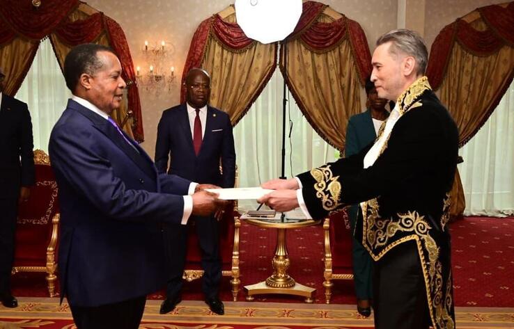 Ambassador of Kazakhstan Presented Credentials to the President of the Republic of the Congo