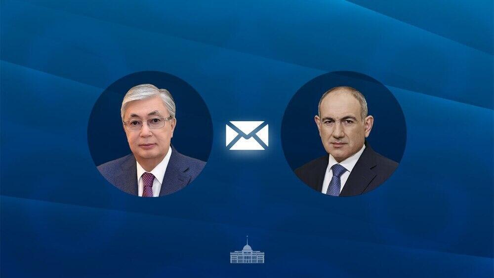 Tokayev Congratulates Pashinyan on His Party’s Election Victory in Armenia