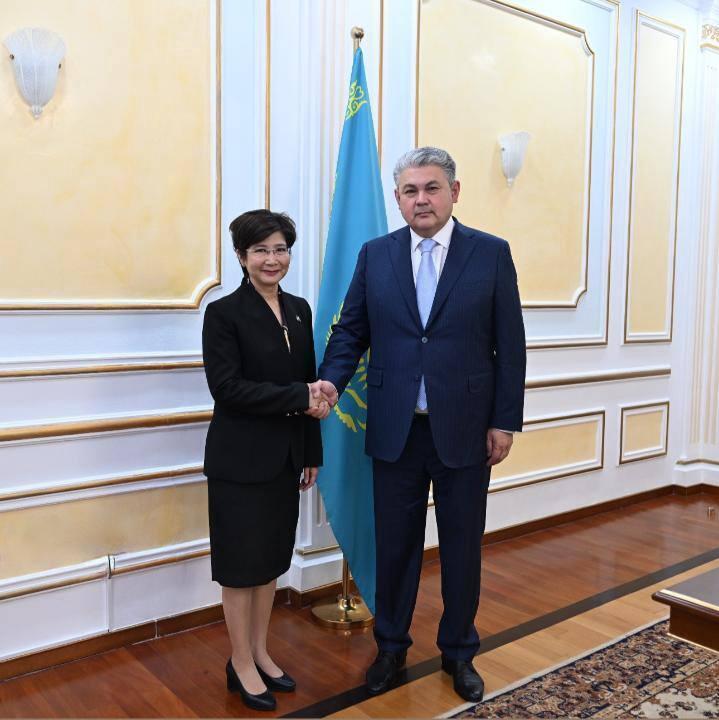 Kazakh Foreign Minister receives Thai Ambassador