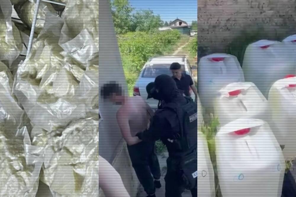 В Алматинской области ликвидировали крупную нарколабораторию
