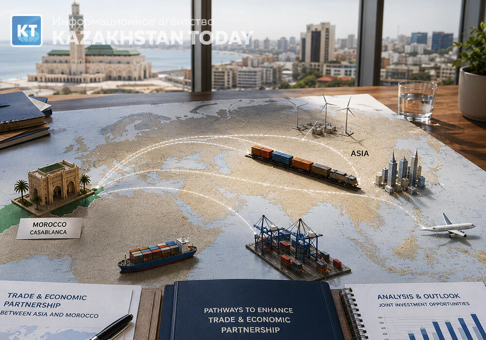 التبادل التجاري بين كازاخستان والمغرب يتجاوز 460 مليون دولار أمريكي
