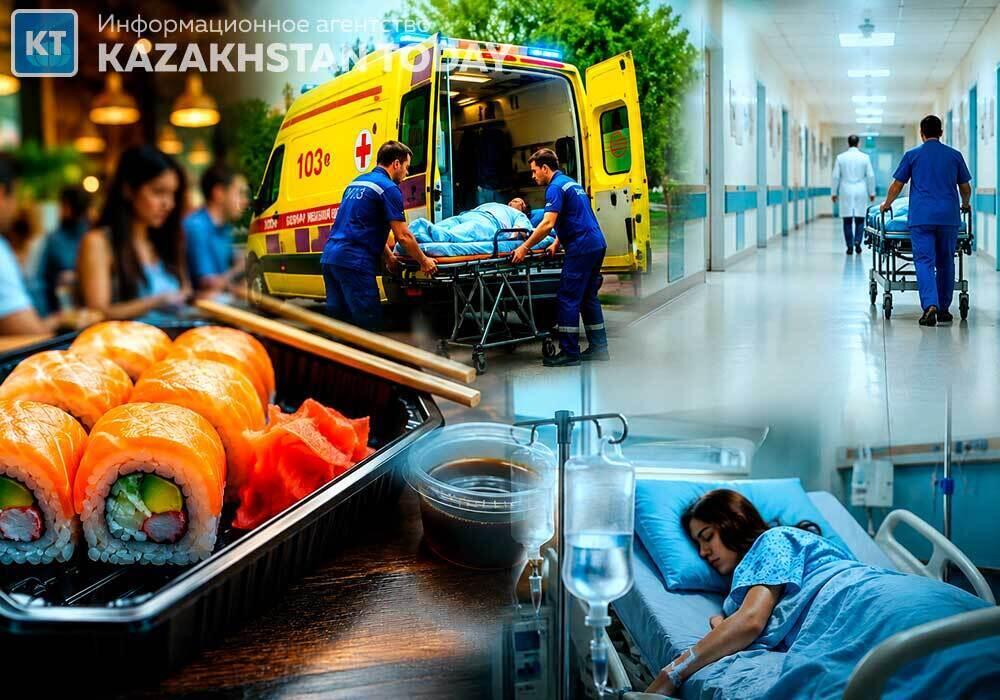 Dozens Hospitalised in Almaty Region After Visiting Sushi Café
