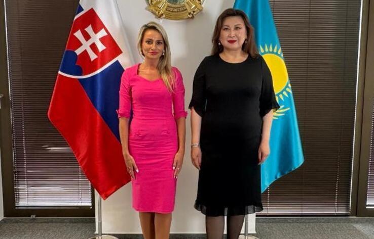 Measures to Support Women and Gender Equality in Kazakhstan Discussed in Slovakia