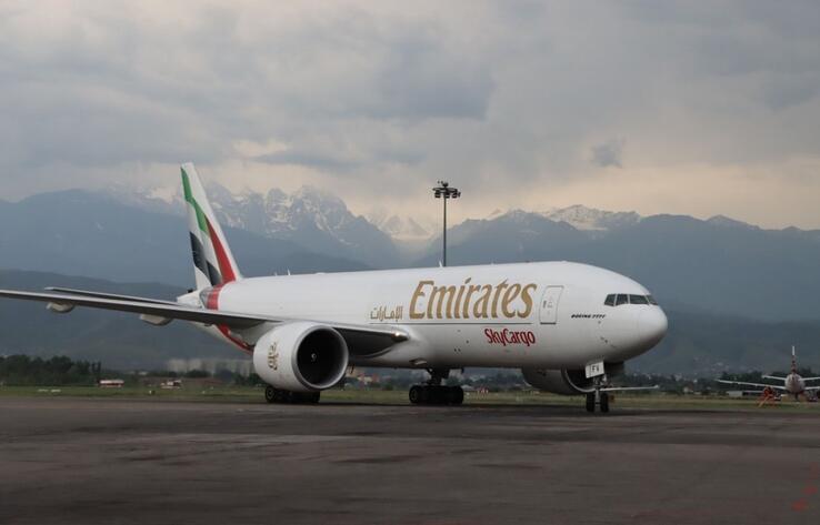 Алматыға Emirates SkyCargo компаниясының алғашқы жүк рейсі келді