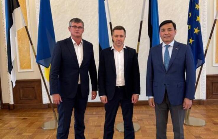 Эстония екі мемлекет арасындағы әріптестікті тереңдетуге ықпал ететін жобаларды қолдауға қызығушылық танытуда
